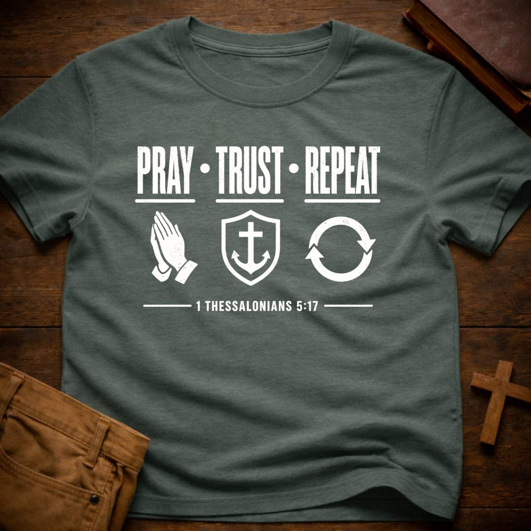 Pray Trust Repeat T-Shirt