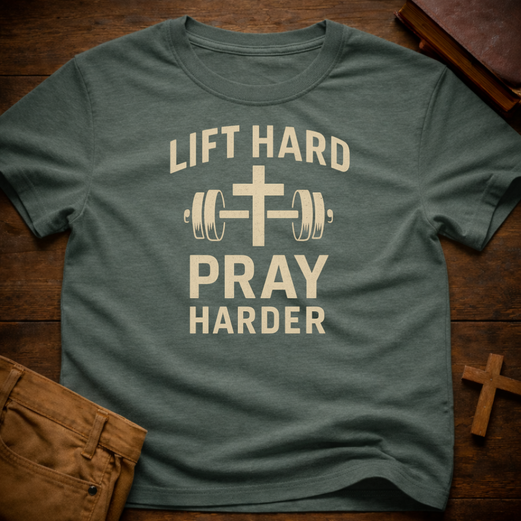 Lift Hard Pray Harder T-Shirt