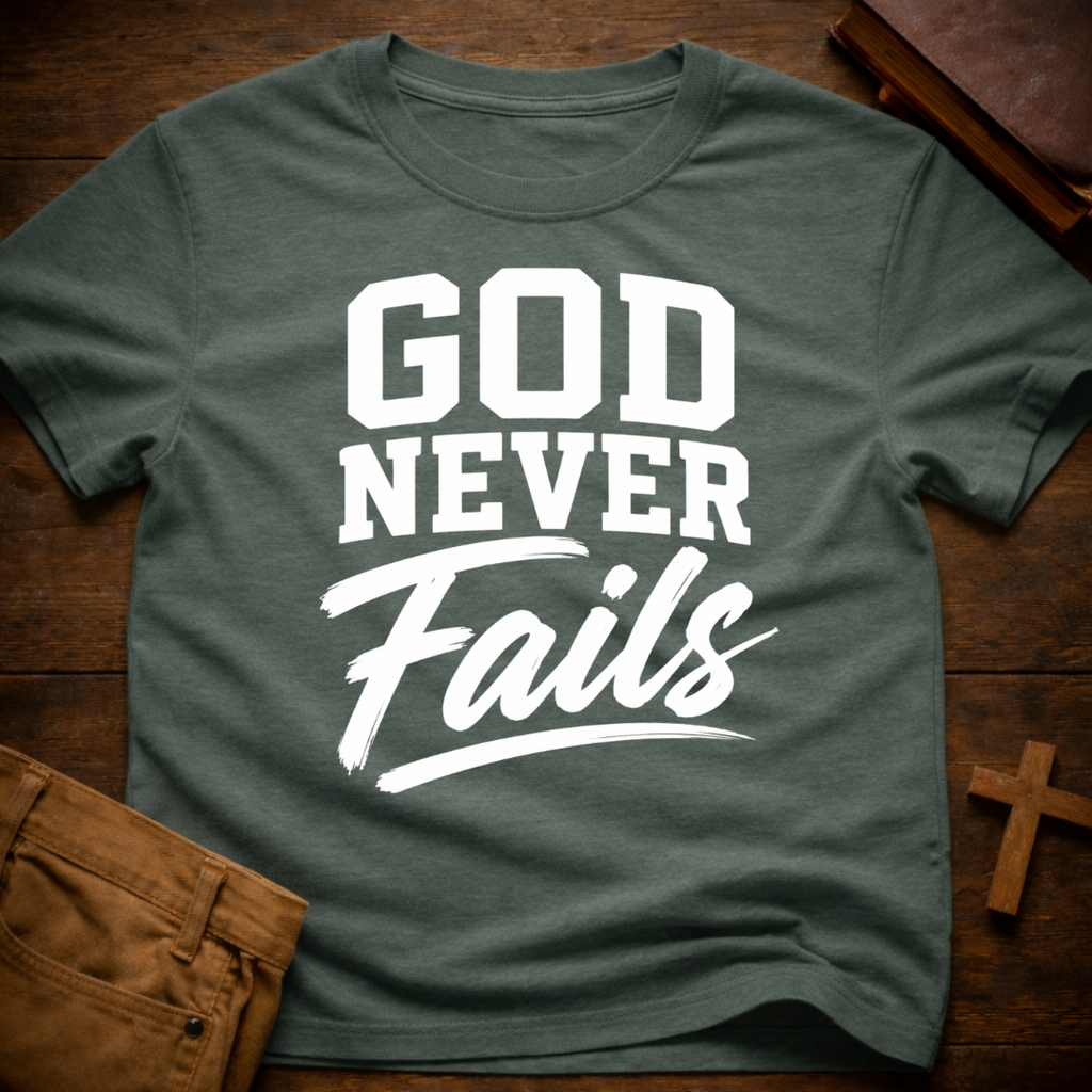 God Never Fails T-Shirt