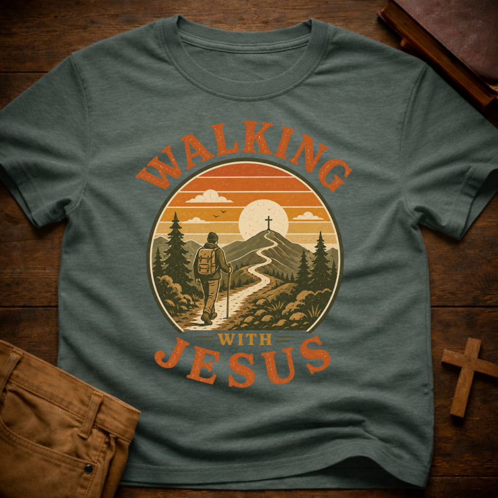 Walking With Jesus T-Shirt