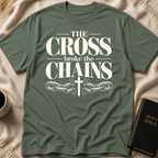 THE CROSS BROKE THE CHAINS T-Shirt
