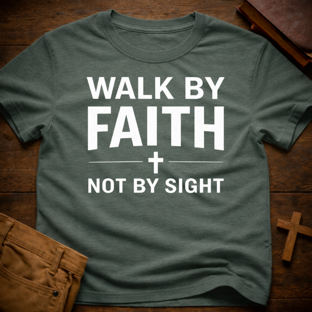 Walk by Faith Not by Sight T-Shirt