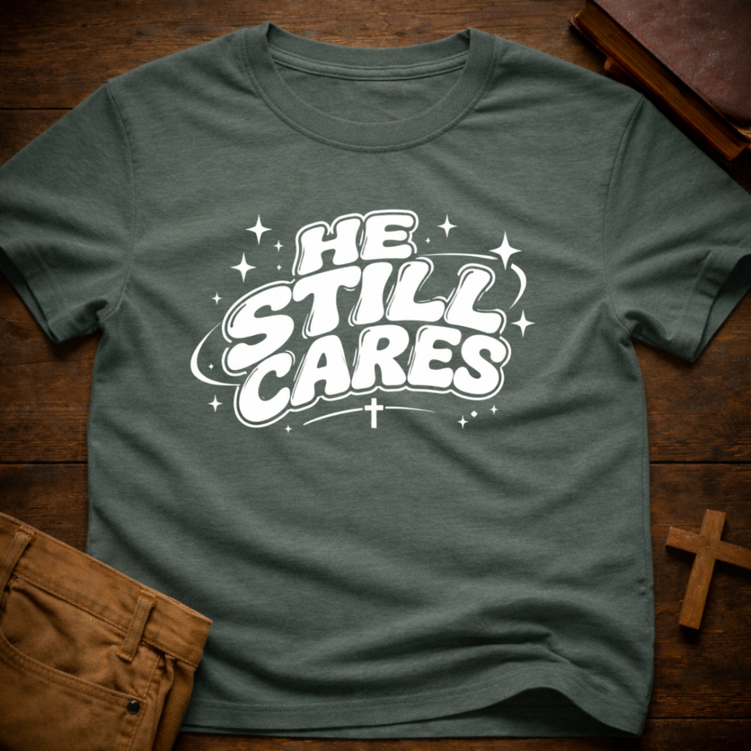 He Still Cares T-Shirt
