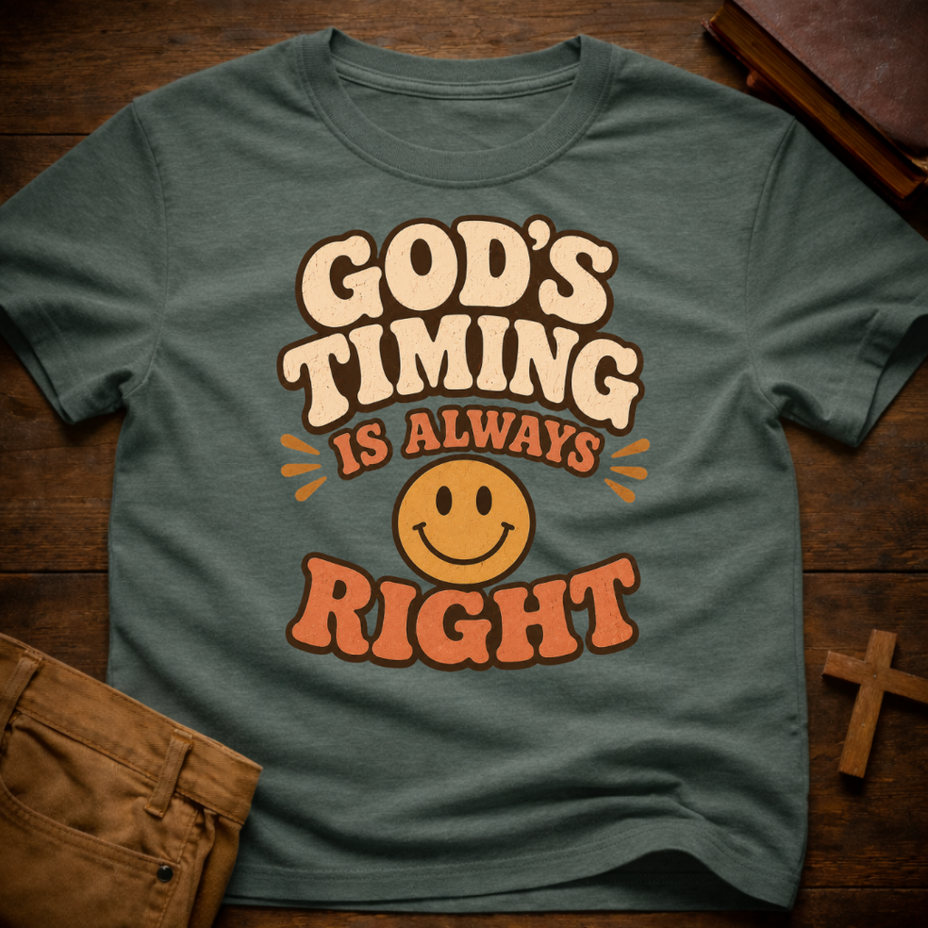 God's Timing Is Always Right T-Shirt