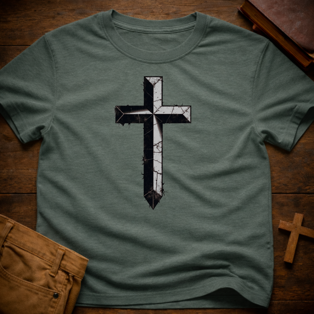 Grunge Cross T-Shirt