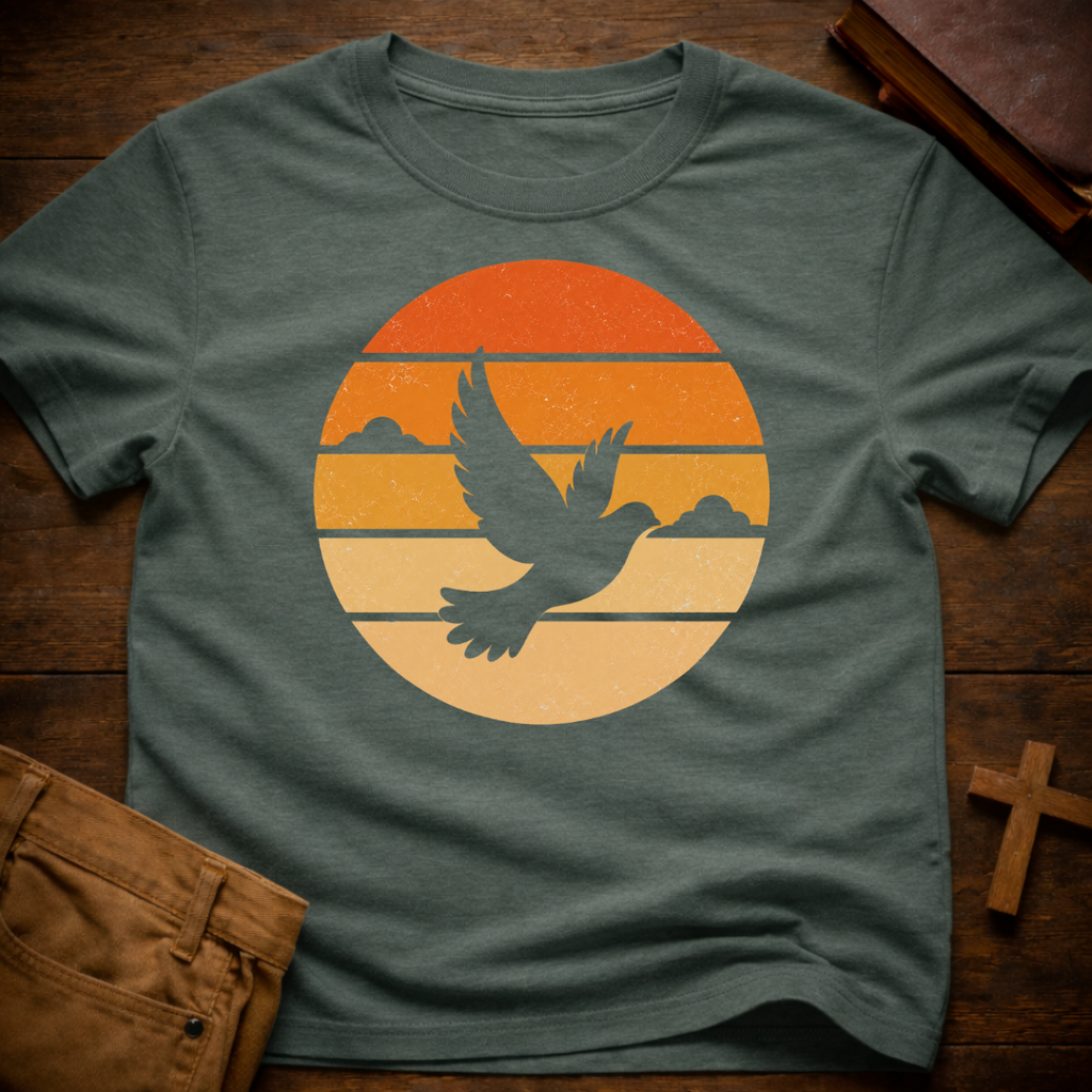 Dove In Sunset T-Shirt