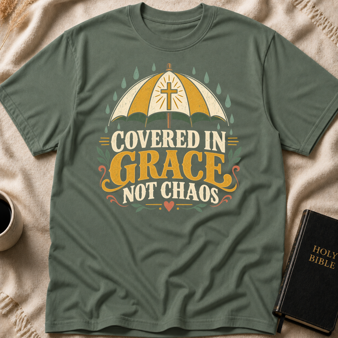 Covered In Grace, Not Chaos T-Shirt