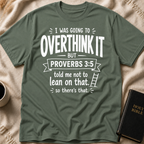 Proverbs vs. Overthinking T-Shirt