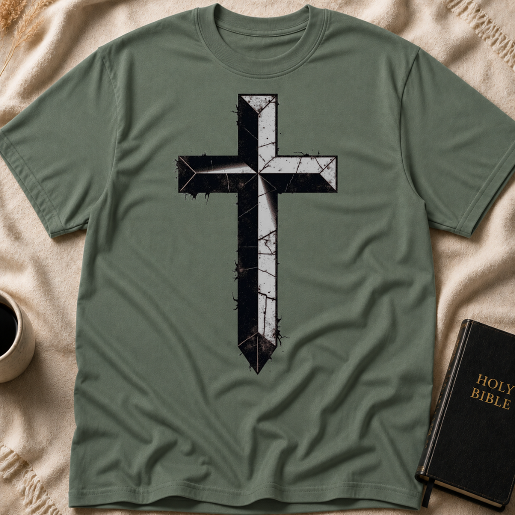 Grunge Cross T-Shirt