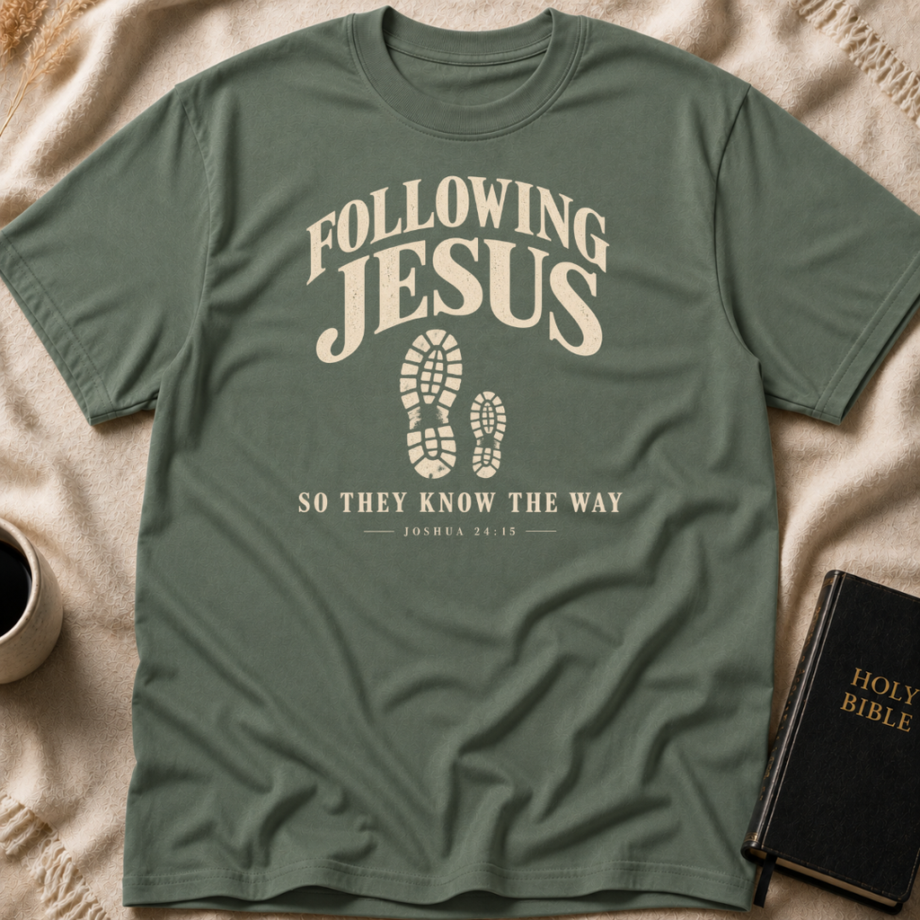 Following Jesus T-Shirt
