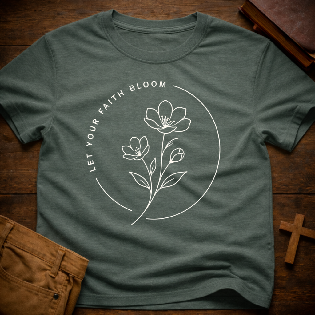 Let Your Faith Bloom T-Shirt