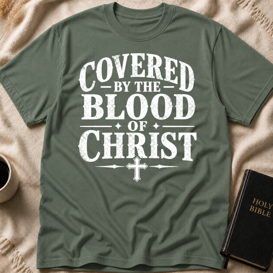 Covered By The Blood of Christ T-Shirt