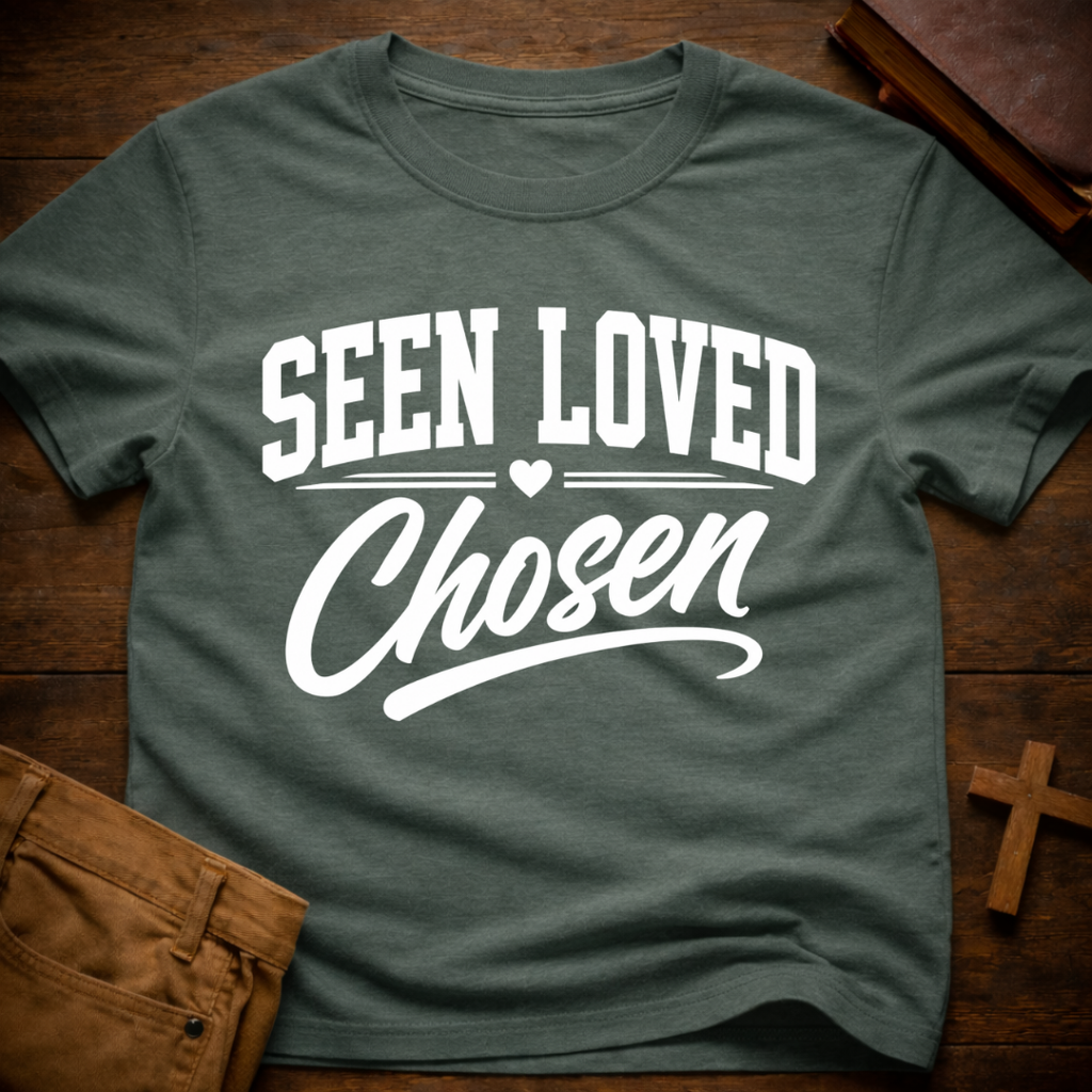 Seen Loved Chosen T-Shirt