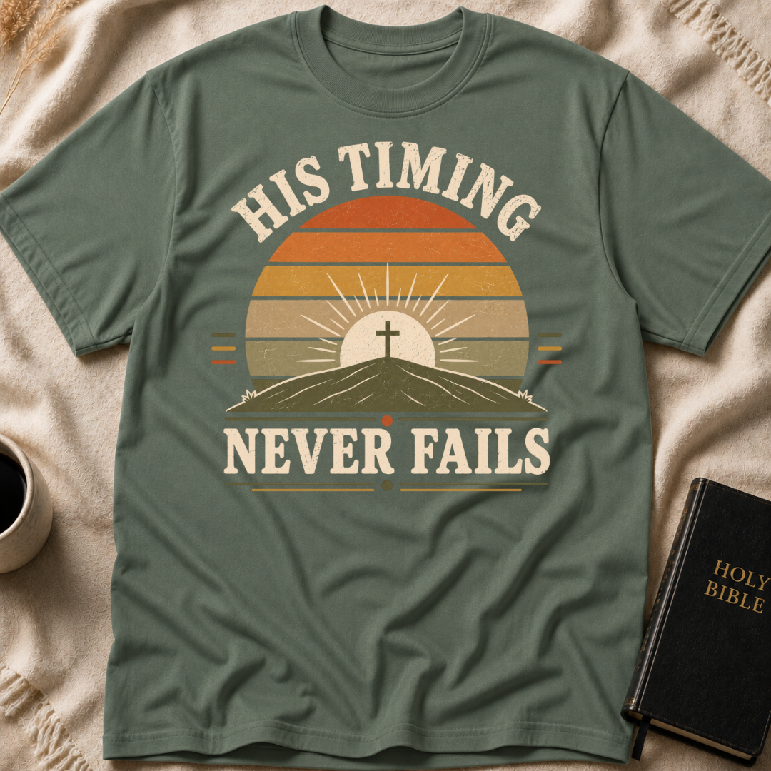 His Timing Never Fails T-Shirt