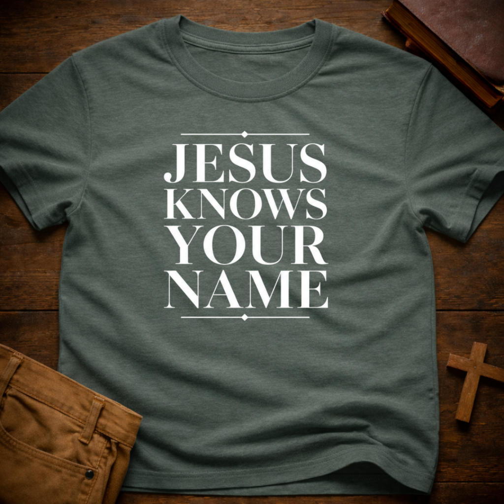 Jesus Knows Your Name T-Shirt