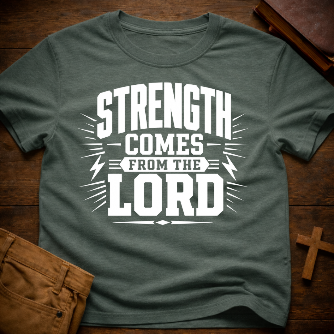 Strength Comes From The Lord T-Shirt