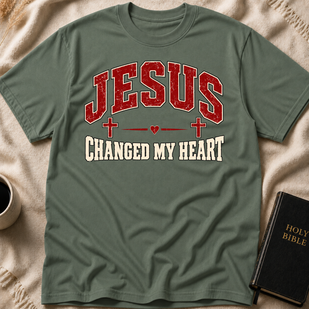 Jesus Changed My Heart T-Shirt