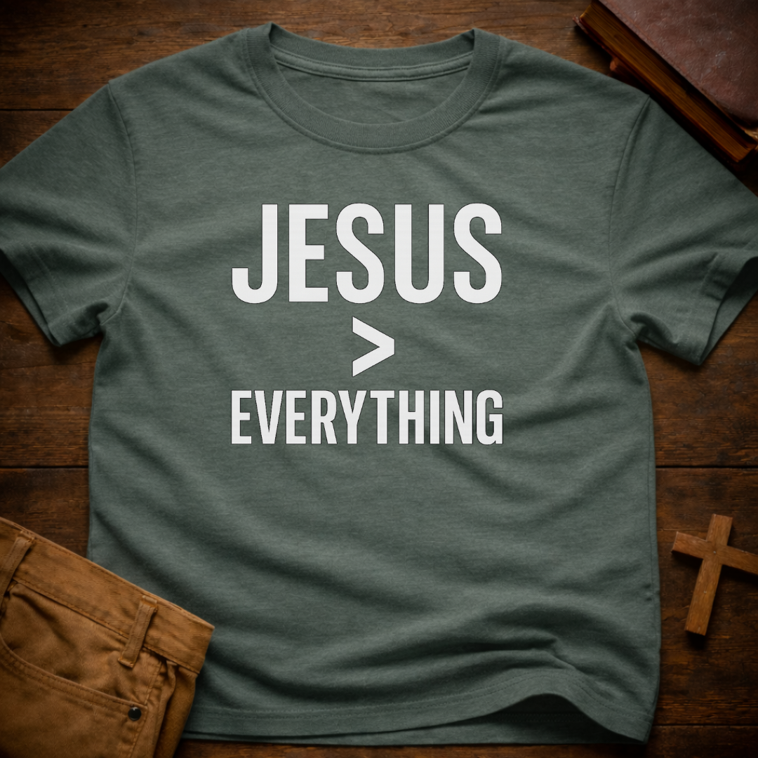 Jesus > Everything T-Shirt
