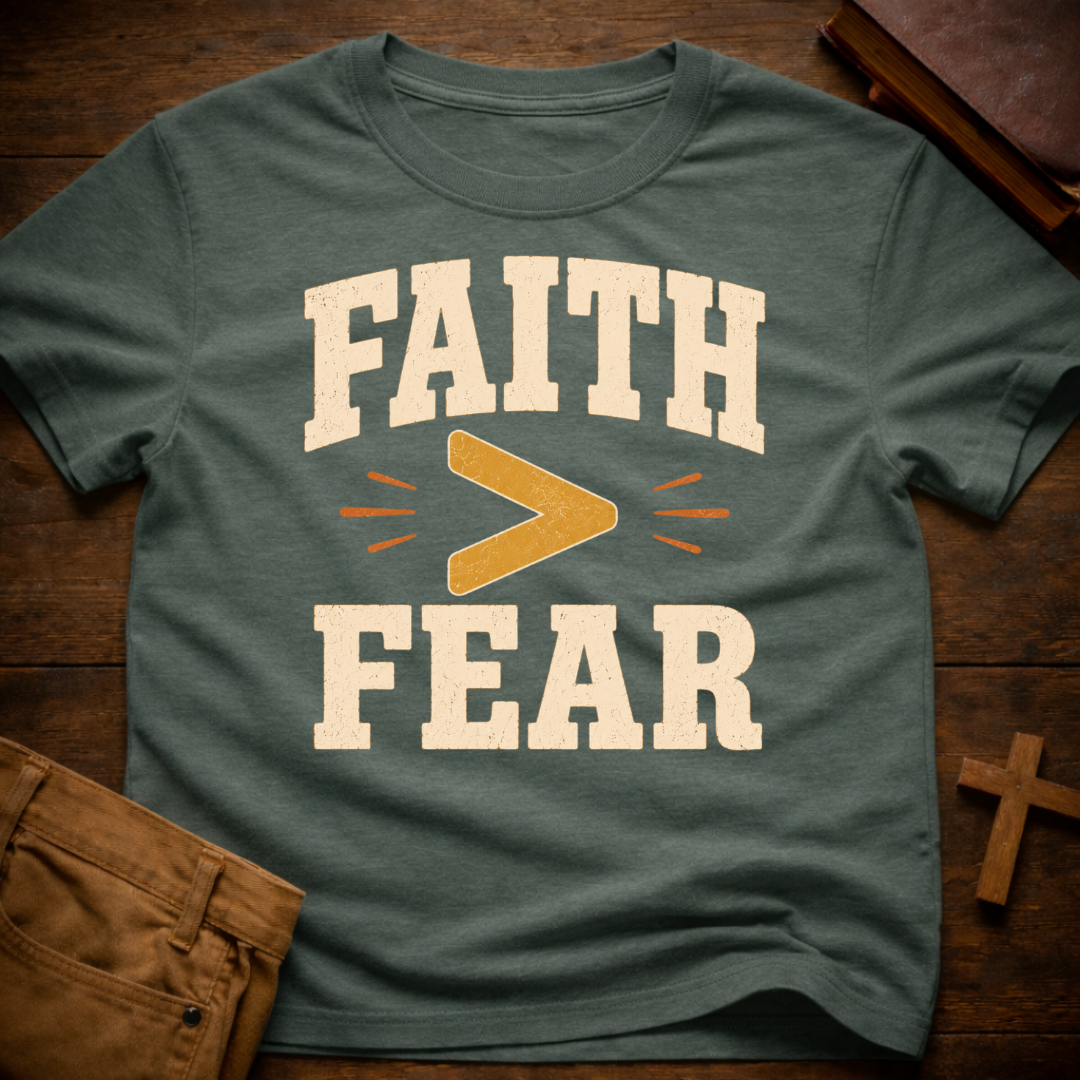 Faith > Fear T-Shirt