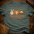 Peace Love Jesus T-Shirt