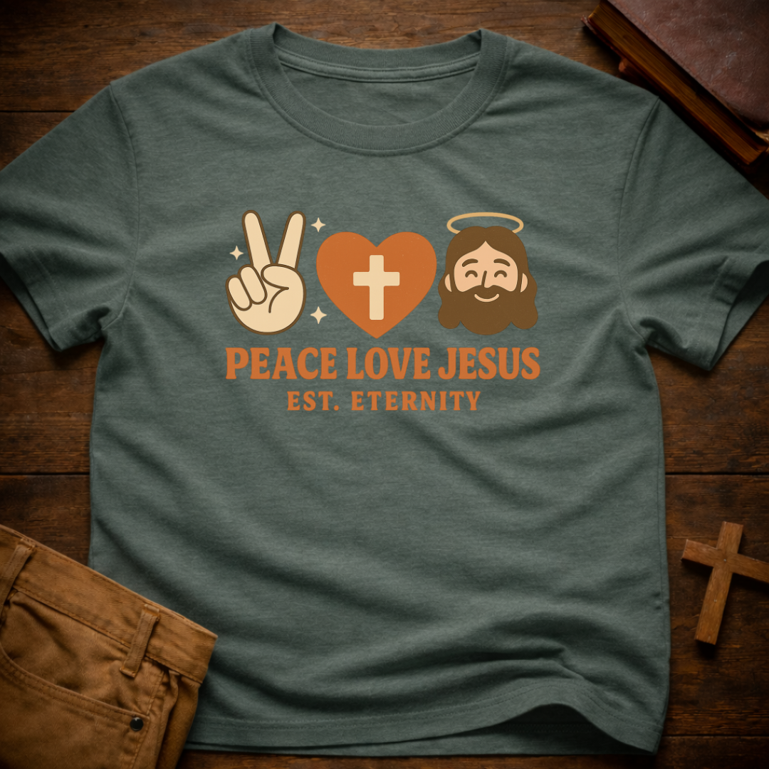 Peace Love Jesus T-Shirt