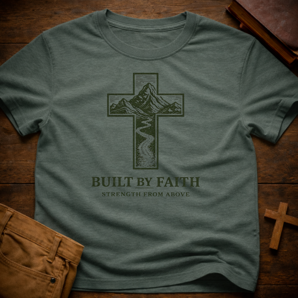 Built by Faith T-Shirt
