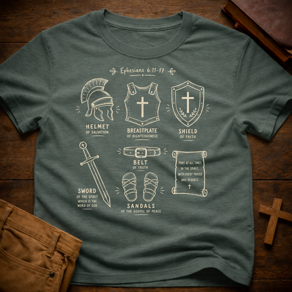 Ephesians 6:11-17 T-Shirt