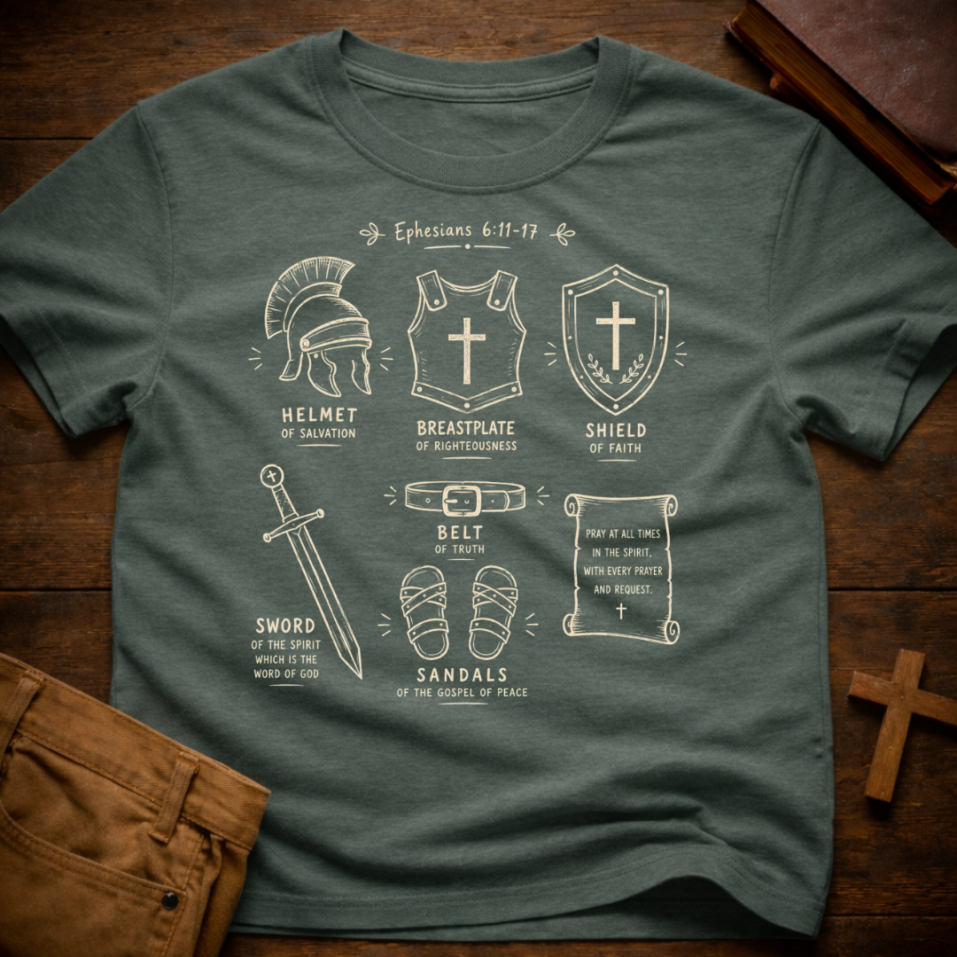 Ephesians 6:11-17 T-Shirt