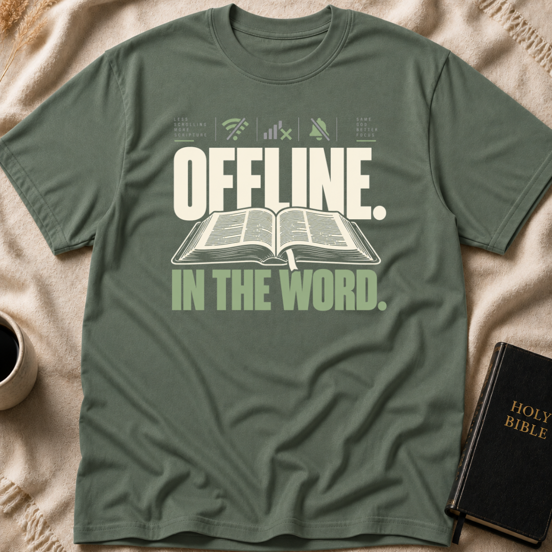Offline In The Word T-Shirt