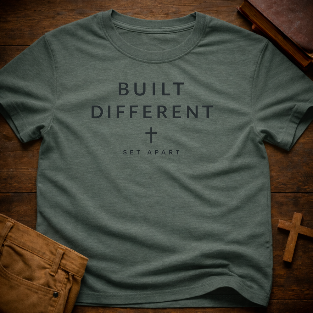Built Different Set Apart T-Shirt