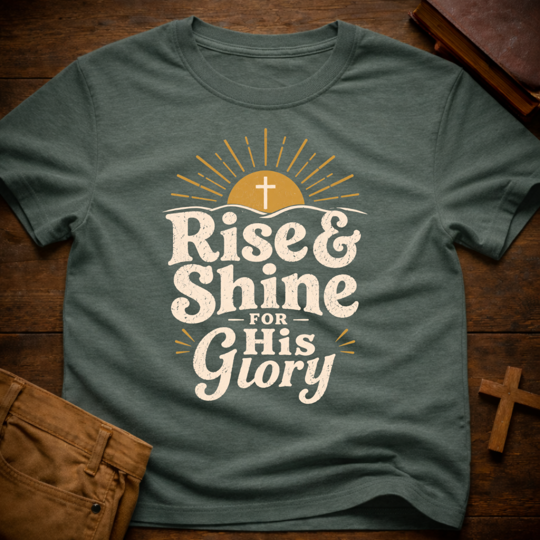 Rise & Shine For His Glory T-Shirt