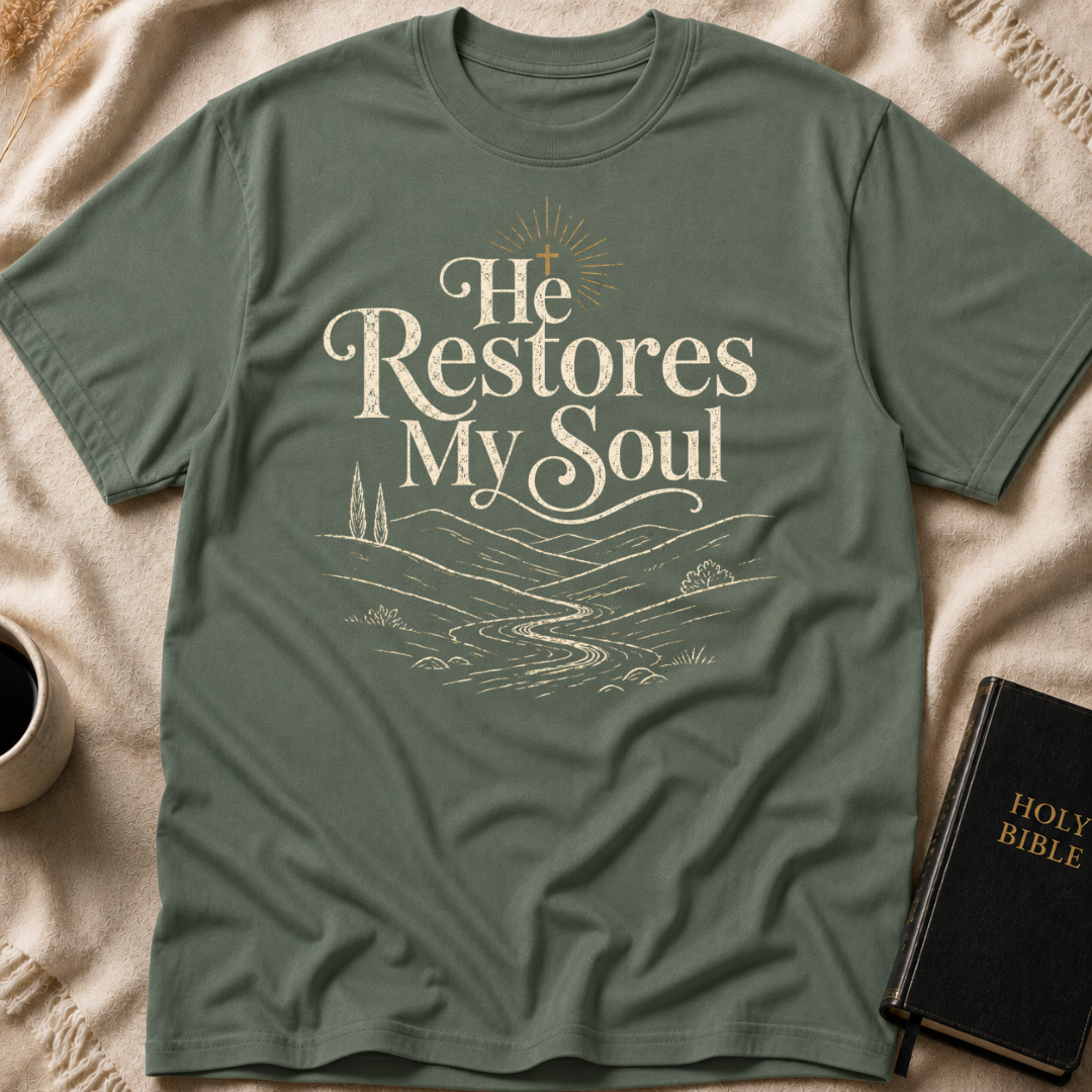 He Restores My Soul T-Shirt