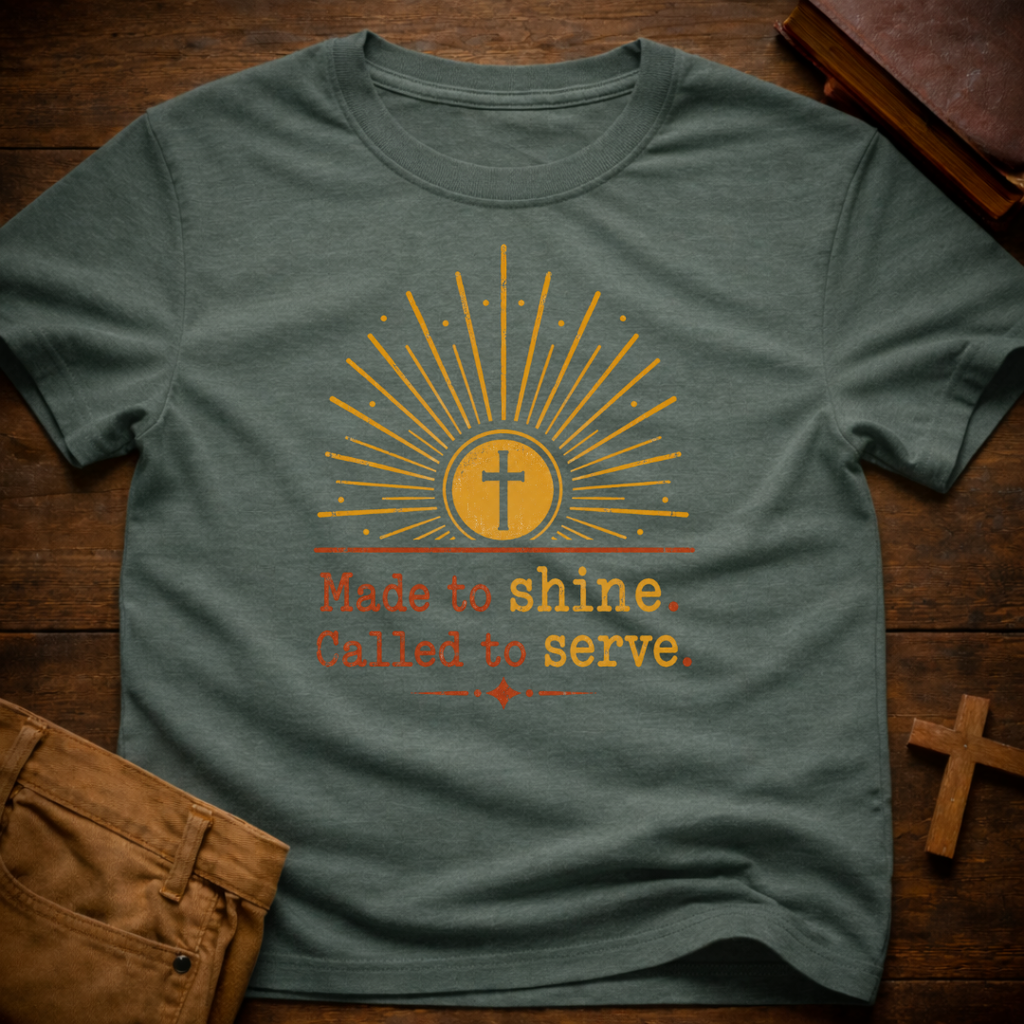 Made to Shine. Called to Serve T-Shirt