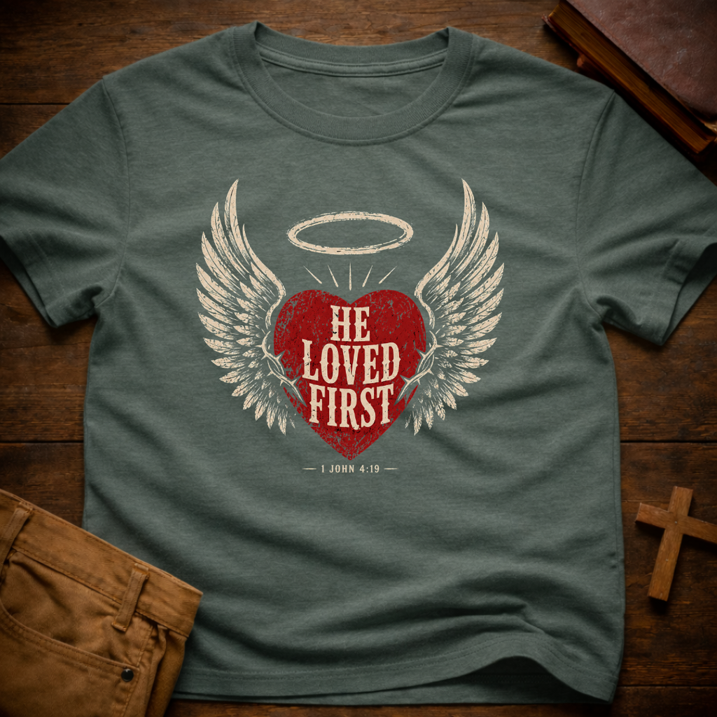 He Loved First T-Shirt