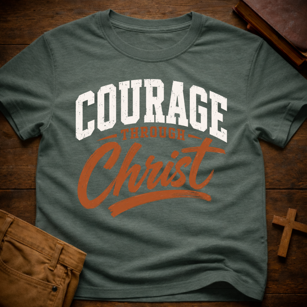 Courage Through Christ T-Shirt
