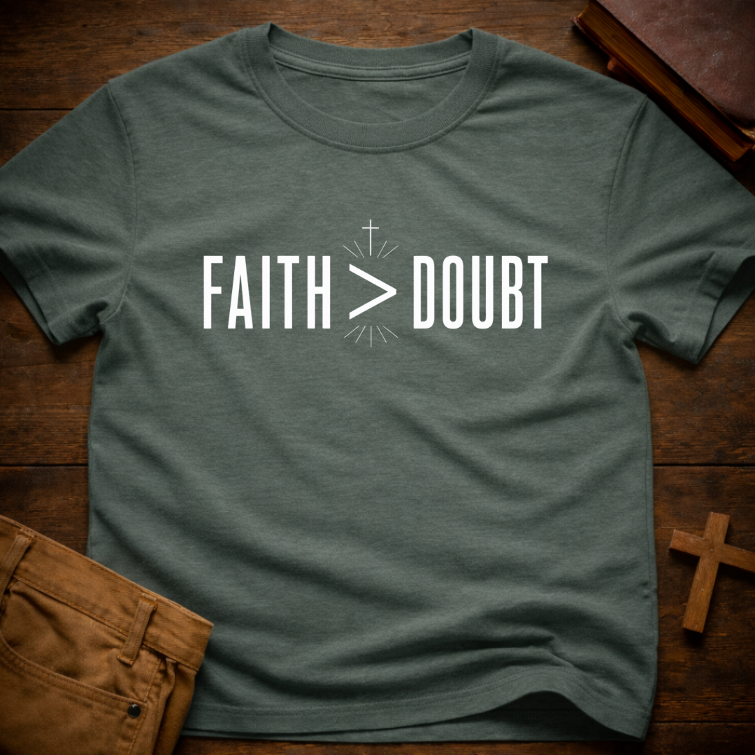 Faith > Doubt T-Shirt