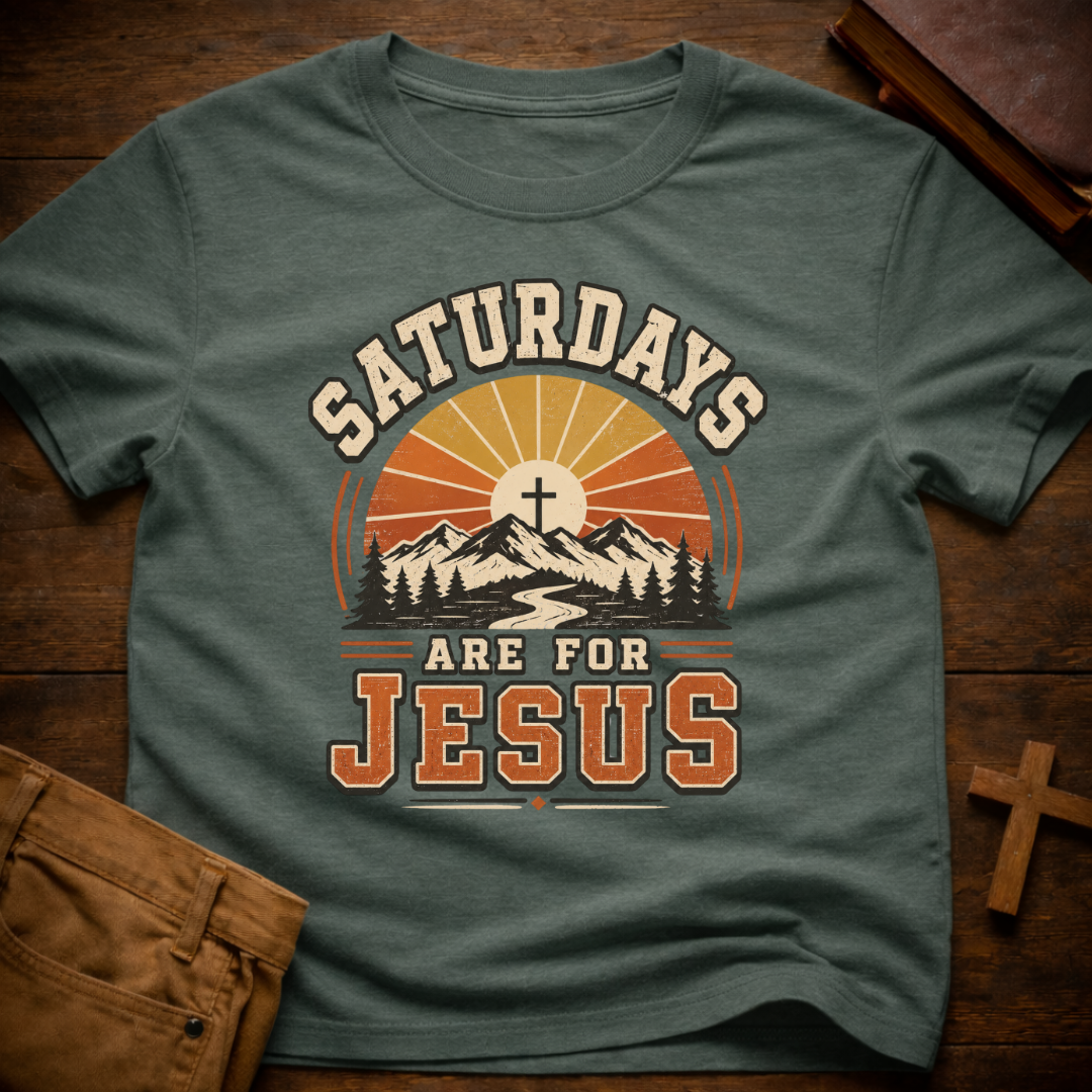 Saturdays Are for Jesus T-Shirt