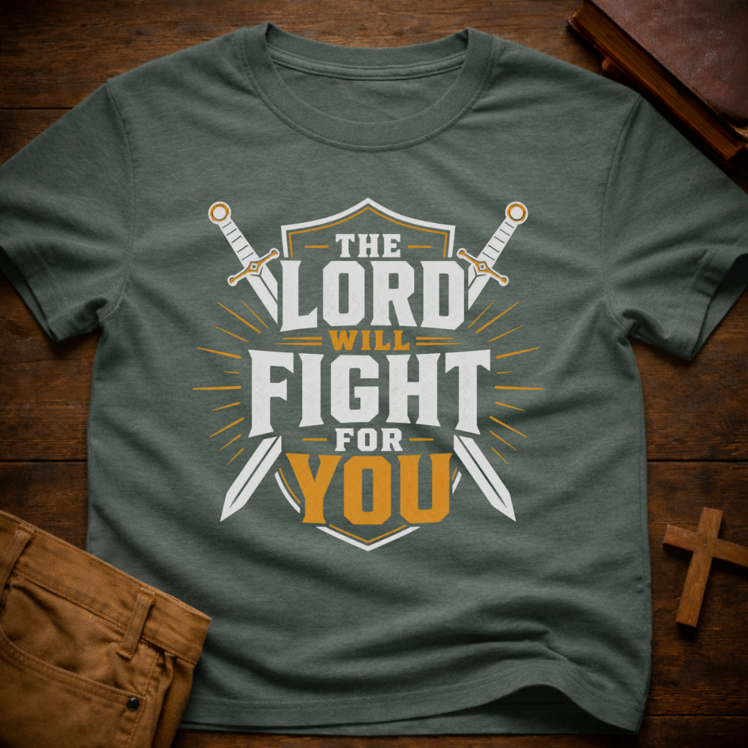 The Lord will fight for you T-Shirt