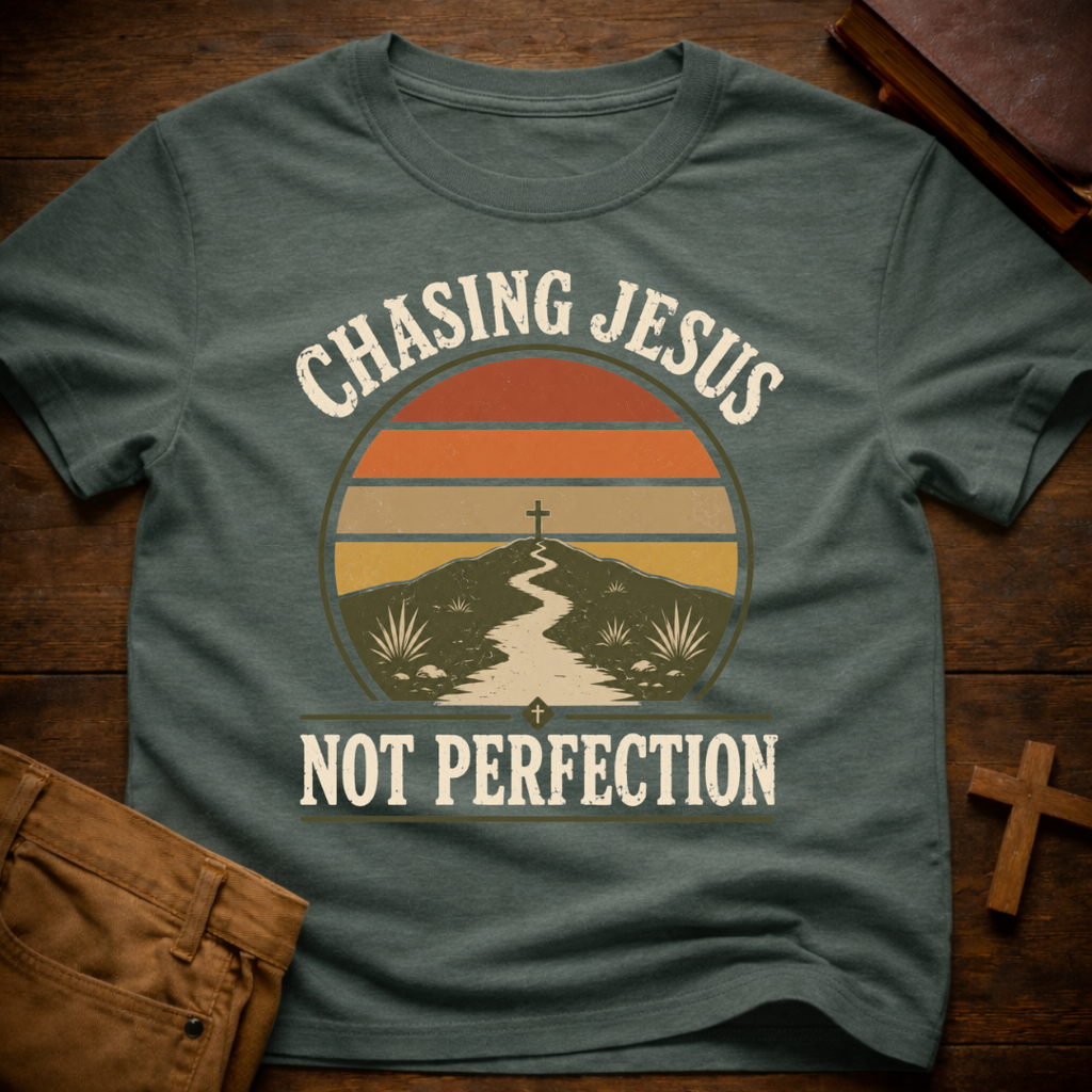 Chasing Jesus Not Perfection T-Shirt