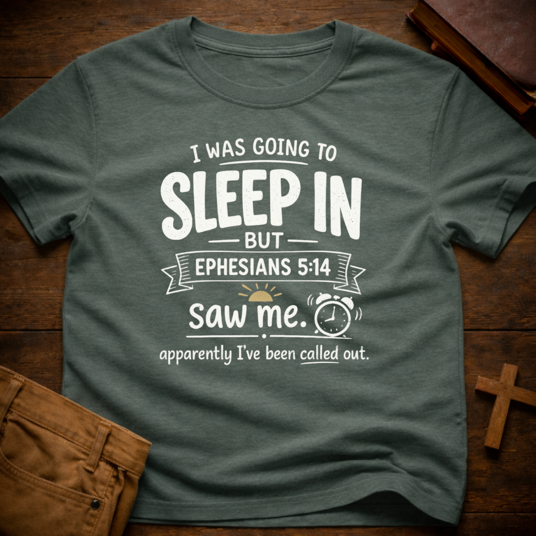 Sleeping In T-Shirt