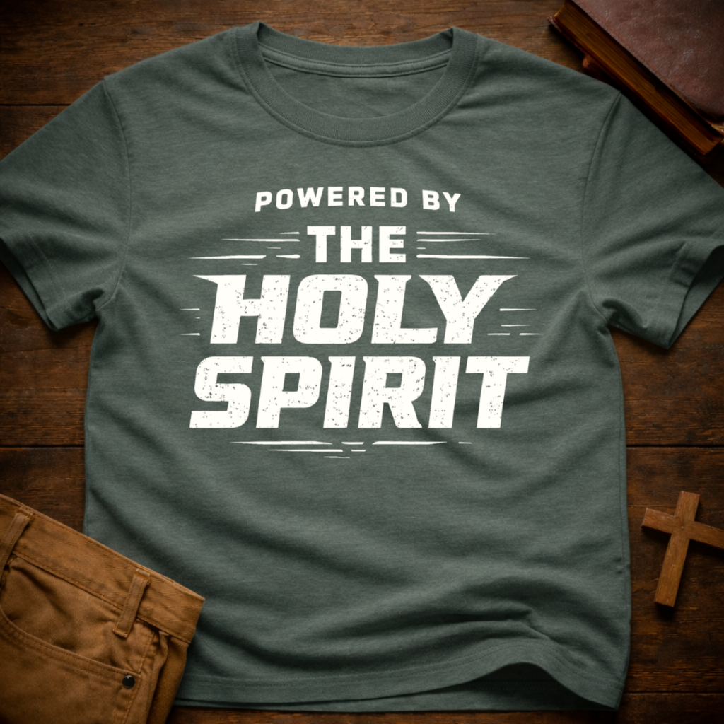 Powered by The Holy Spirit T-Shirt