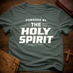 Powered by The Holy Spirit T-Shirt