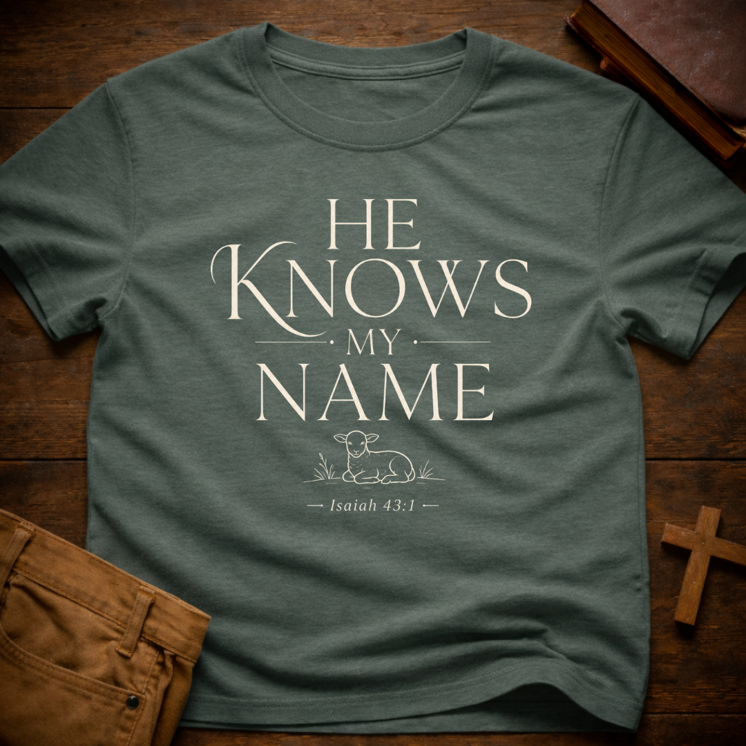 He Knows My Name T-Shirt
