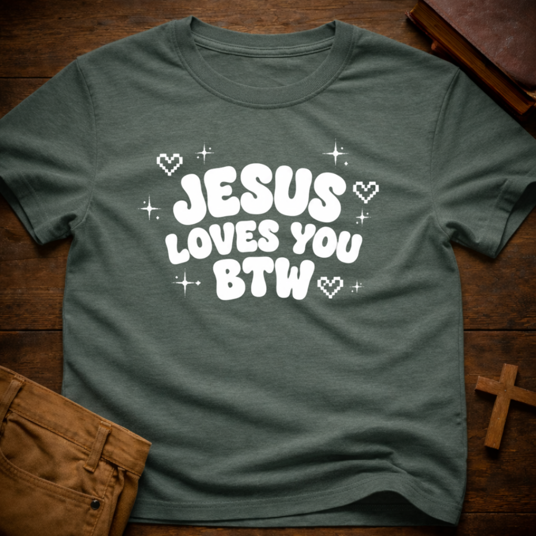 Jesus Loves You Btw T-Shirt