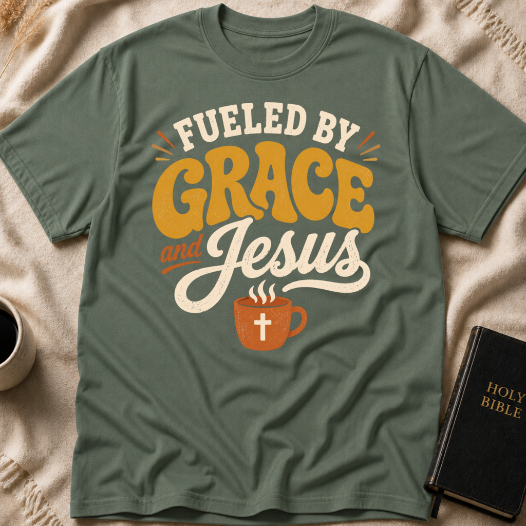 Fueled by Grace and Jesus T-Shirt