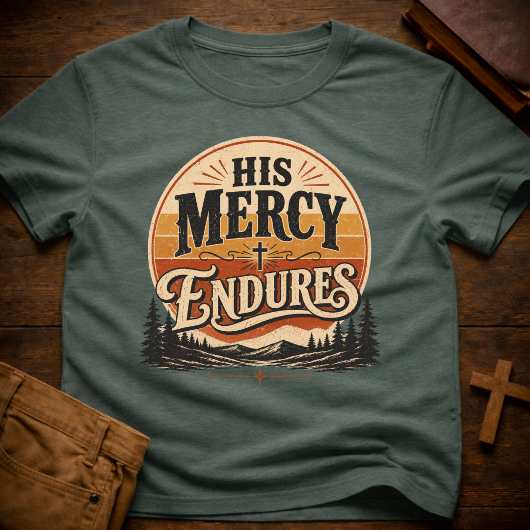 His Mercy Endures T-Shirt