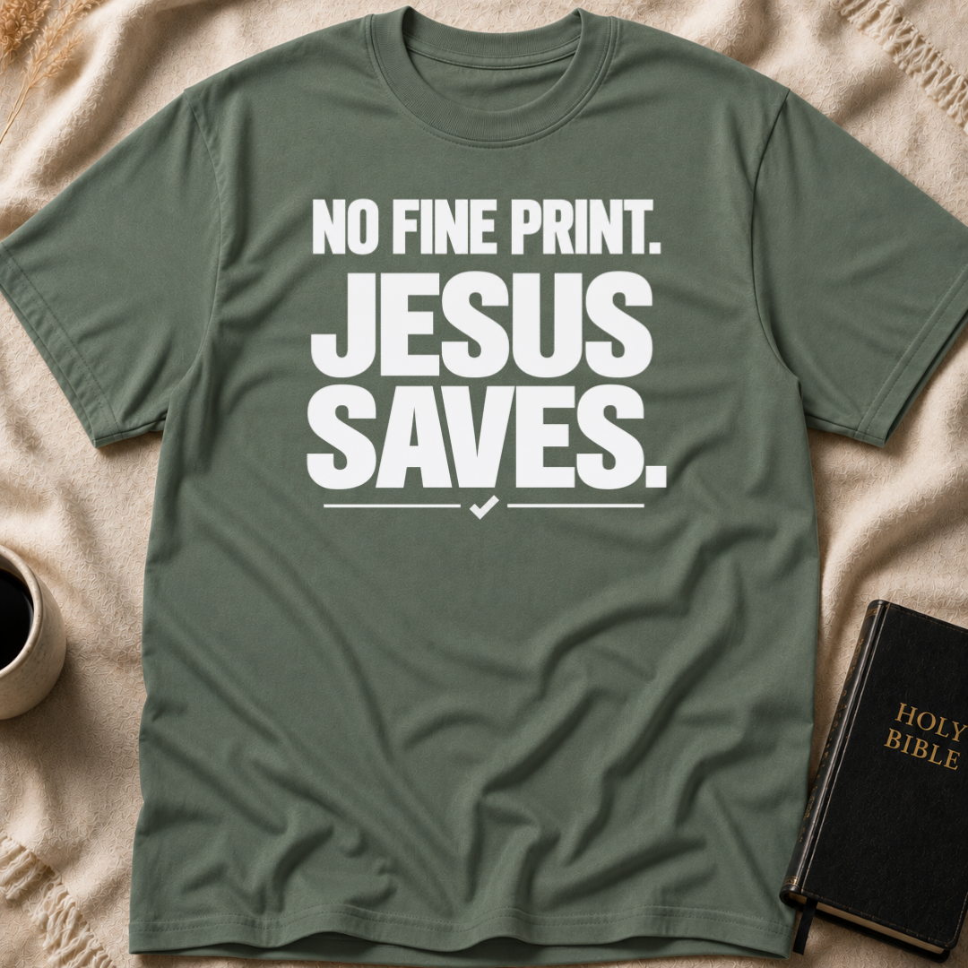No Fine Print T-Shirt