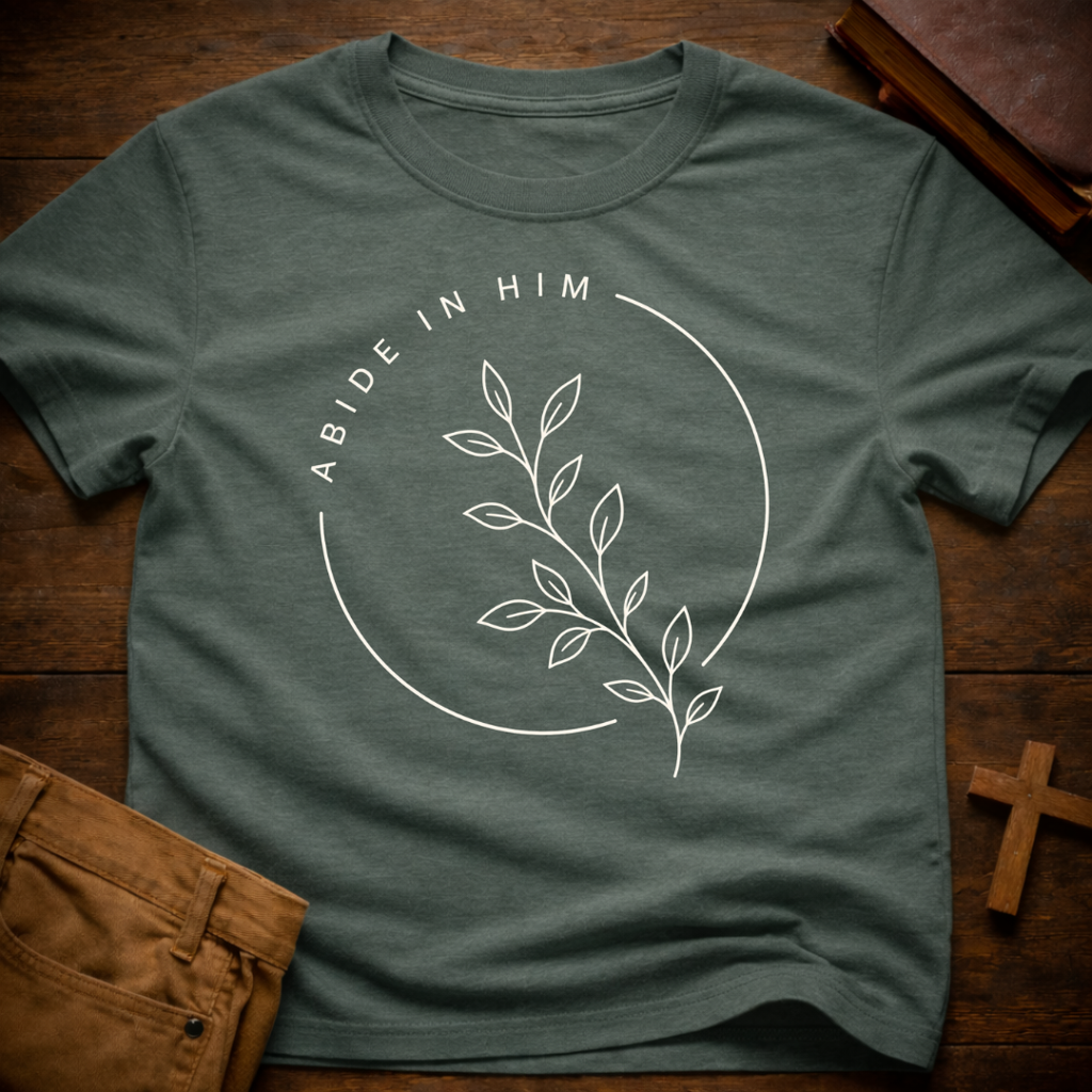 Abide in Him T-Shirt