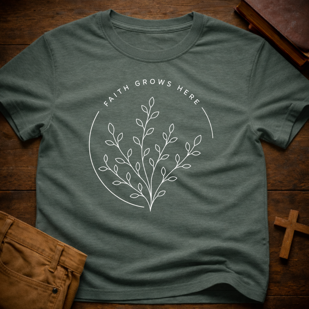 Faith Grows Here T-Shirt