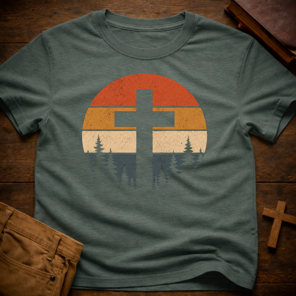 Cross On A Mountain T-Shirt